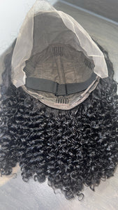 Short Jerry curl Bob unit (not customised)