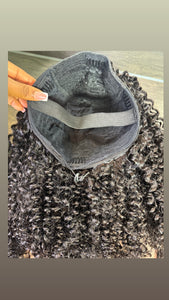 Half Wig (Mongolian Baby Curls)