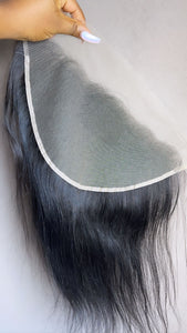 Swiss Lace - Raw Cambodian Straight Frontal (13*6)